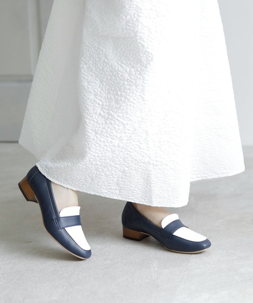 ベーシック スクエアトゥローファー【日本製】（ローファー）｜chocolates（チョコラテス）