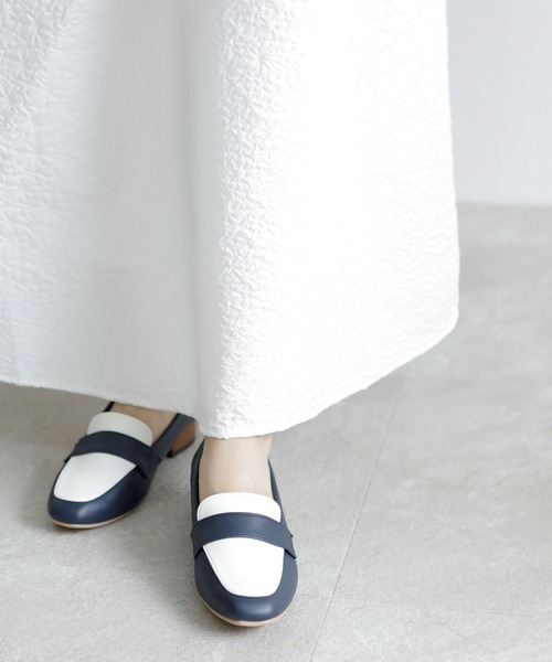 ベーシック スクエアトゥローファー【日本製】（ローファー）｜chocolates（チョコラテス）