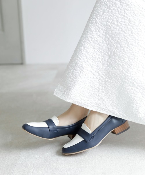 ベーシック スクエアトゥローファー【日本製】（ローファー）｜chocolates（チョコラテス）