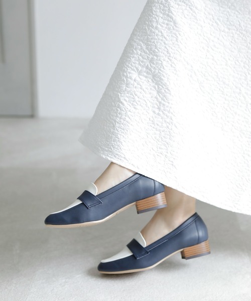 ベーシック スクエアトゥローファー【日本製】（ローファー）｜chocolates（チョコラテス）