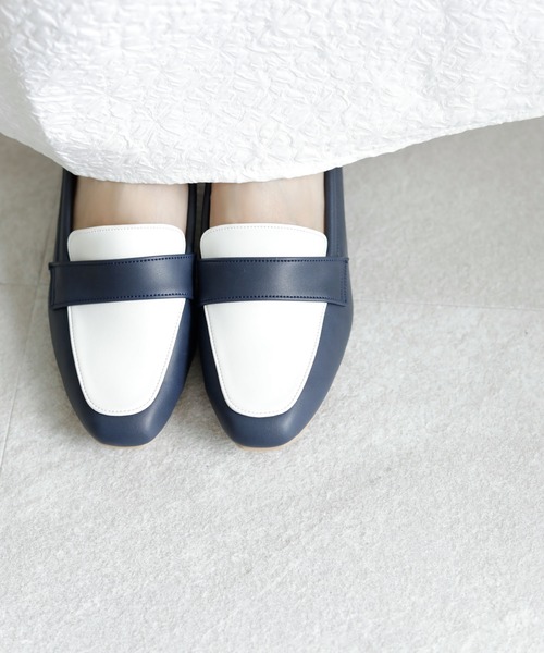 ベーシック スクエアトゥローファー【日本製】（ローファー）｜chocolates（チョコラテス）