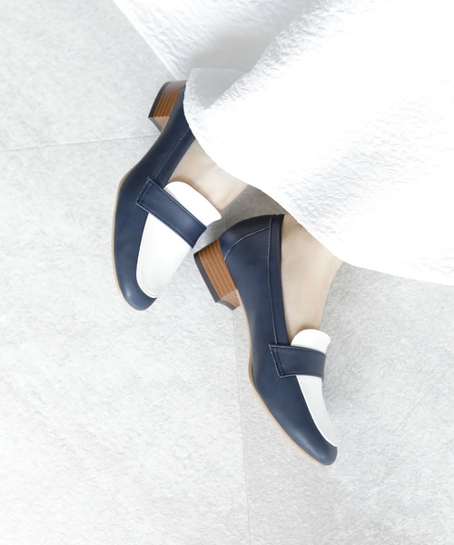 ベーシック スクエアトゥローファー【日本製】（ローファー）｜chocolates（チョコラテス）