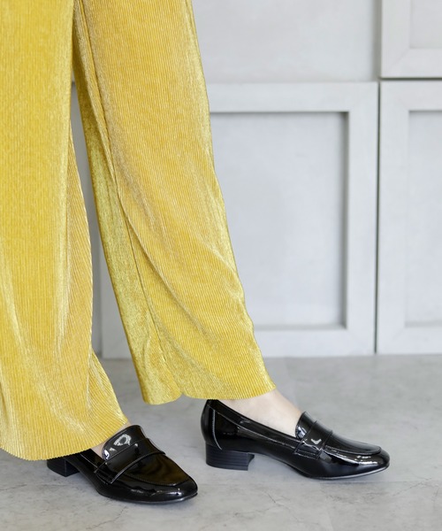 ベーシック スクエアトゥローファー【日本製】（ローファー）｜chocolates（チョコラテス）