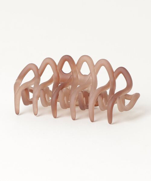 aller au lit（アレオリ）の「FT:aller au lit（アレオリ） バンス（バレッタ/ヘアクリップ・レディース・ブラック/ブラウン/キャメル・FREE）」の4枚目の写真