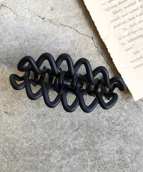 aller au lit（アレオリ）の「FT:aller au lit（アレオリ） バンス（バレッタ/ヘアクリップ・レディース・ブラック/ブラウン/キャメル・FREE）」の9枚目の写真