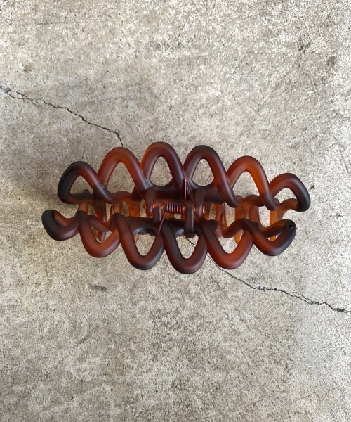 aller au lit（アレオリ）の「FT:aller au lit（アレオリ） バンス（バレッタ/ヘアクリップ・レディース・ブラック/ブラウン/キャメル・FREE）」の7枚目の写真