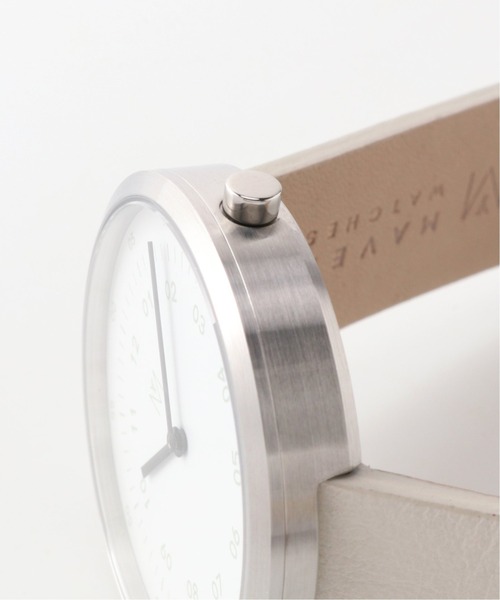 Mavenwatches（マベンウォッチズ）の「MAVEN DRIZZLE OFFWHITE 40mm（アナログ腕時計・レディース・シルバー・FREE）」の7枚目の写真