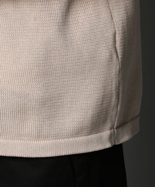 THIBAULT VAN DER STRAETE（ティボー・ヴァン・ダル・ストラット）の「【THIBAULT VAN DER STRAETE/ティボー・ヴァンダル・ストラット】5001 CREW NECK VEST（ベスト・メンズ・グレイッシュベージュ/ブラック/ブラウン・M/L）」の9枚目の写真
