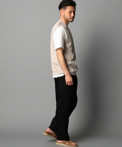 THIBAULT VAN DER STRAETE（ティボー・ヴァン・ダル・ストラット）の「【THIBAULT VAN DER STRAETE/ティボー・ヴァンダル・ストラット】5001 CREW NECK VEST（ベスト・メンズ・グレイッシュベージュ/ブラック/ブラウン・M/L）」の11枚目の写真