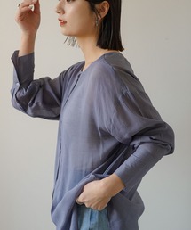 rectangle | 2WAYタックシアーシャツ(シャツ/ブラウス)