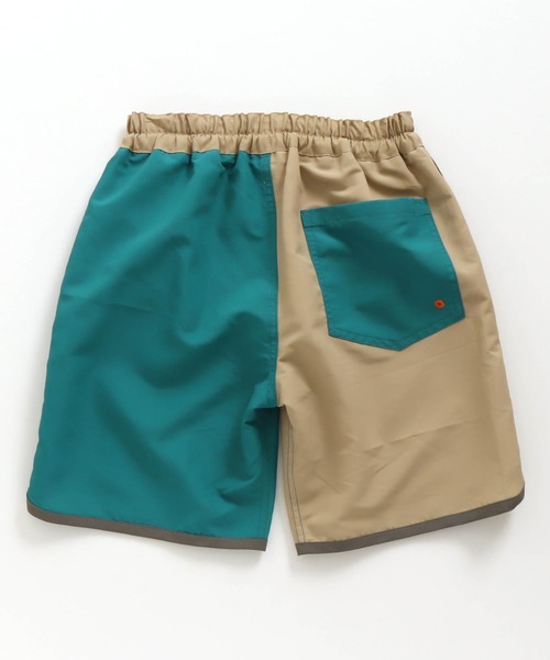 BREEZE（ブリーズ）の「トランクス水着＿UVカット（水着・キッズ・ネイビー/ベージュ・100/150/130/120/140/110/90）」の9枚目の写真