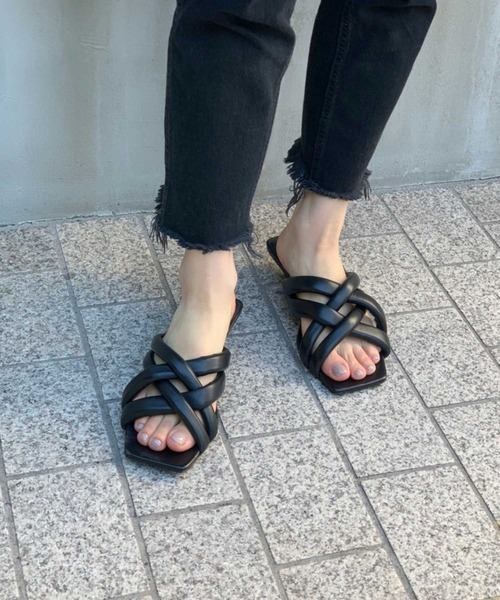 ASH（アッシュ）の「【NOLITA】ミュールサンダル（サンダル・レディース・ホワイト/ブラック/ピンク/グレー・37/39/36/35/38/40）」の11枚目の写真