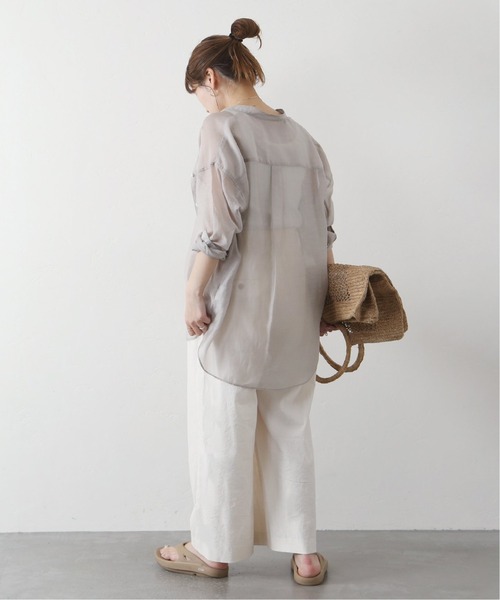 新品未使用タグ付き ウォッシャブルC/L VISワイドパンツ ネイビーA 38 新品未使用タグ付き ウォッシャブルC/L VISワイドパンツ