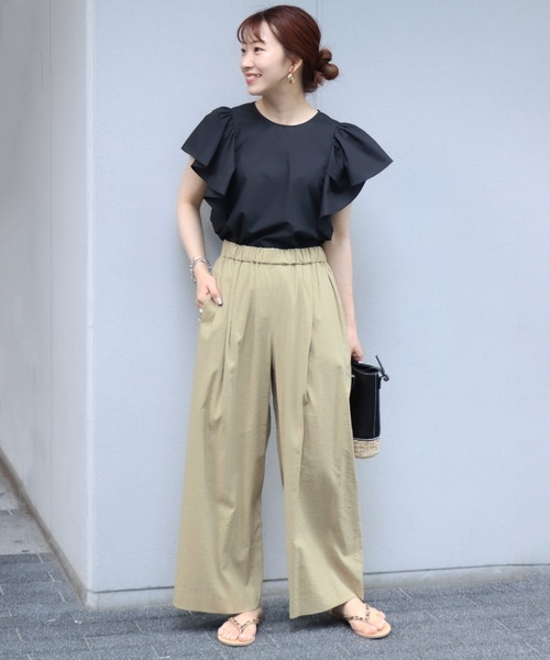 【未使用タグ付36サイズ】ウォッシャブルC/LIVIS ワイドパンツ 追加4》ウォッシャブルC/LIVIS ワイドパンツ | ジャーナル