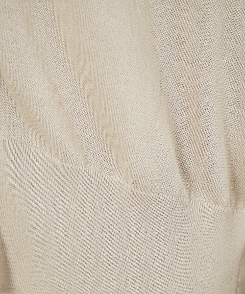 Rouge vif（ルージュヴィフ）の「Vネックオーバーカーディガン（カーディガン/ボレロ・レディース・ホワイト/ベージュ/ブラック/オフホワイト/ベージュ系その他/ブラック系その他/ピンク・フリー）」の8枚目の写真