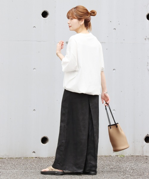 JOURNAL STANDARD(ジャーナルスタンダード)の「■■■タックスウェットTシャツ◆(Tシャツ/カットソー・レディース・ホワイト/ブラック/ピンク/ホワイト×ホワイト・FREE)」の20枚目の写真