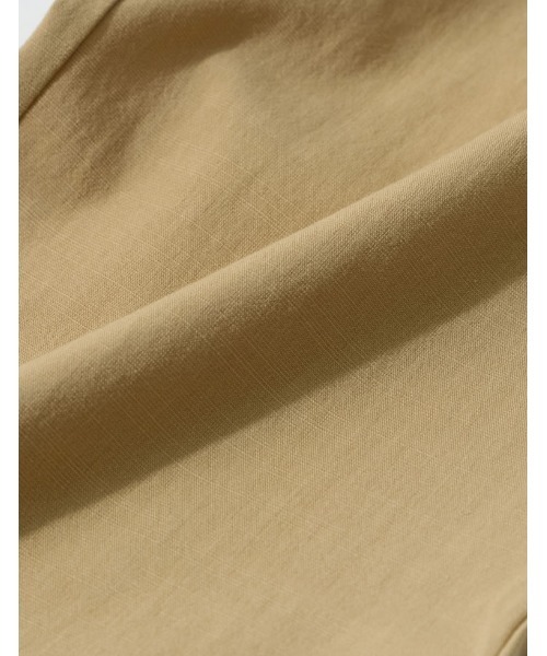 Re:EDIT（リエディ）の「[低身長/高身長サイズ有]リネンブレンドダブルタックパンツ（スラックス・レディース・アイボリー/カーキ/ベージュ・AL/BS/SMALL/AS/LARGE/AM/BM/MEDIUM）」の19枚目の写真