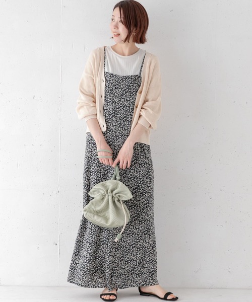 URBAN RESEARCH Sonny Label(アーバンリサーチサニーレーベル)の「(UVカット)バンブーコットンショートカーディガン(カーディガン/ボレロ・レディース・オフホワイト/ミント/スミクロ・FREE)」の11枚目の写真