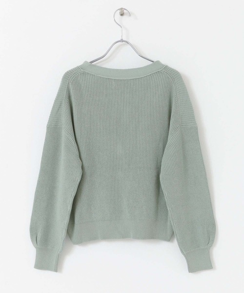 URBAN RESEARCH Sonny Label(アーバンリサーチサニーレーベル)の「(UVカット)バンブーコットンショートカーディガン(カーディガン/ボレロ・レディース・オフホワイト/ミント/スミクロ・FREE)」の15枚目の写真