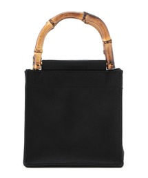 MADEMOISELLE ROPE' | 【HAI】スクエアバンブーハンドバッグ(ハンドバッグ)