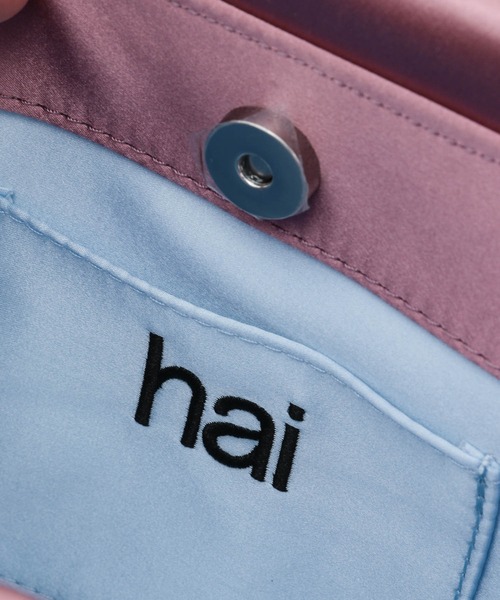 MADEMOISELLE ROPE'（マドモアゼル ロペ）の「【HAI】スクエアバンブーハンドバッグ（ハンドバッグ・レディース・ダークブラウン/ブラック/ブルー/ピンク・FREE）」の18枚目の写真