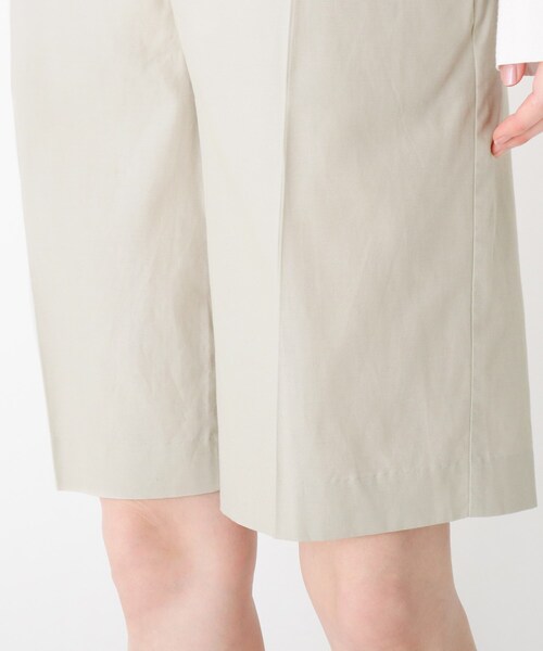 AG by aquagirl（エージーバイアクアガール）の「◆コットンリネンハーフパンツ（その他パンツ・レディース・オリーブ/ガンメタ・38/36）」の4枚目の写真