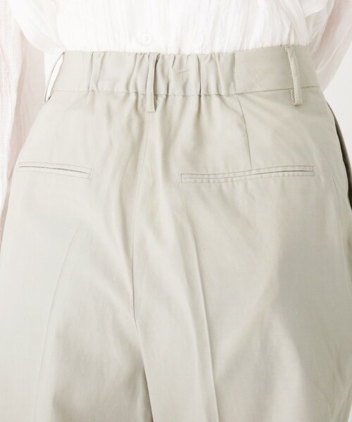 AG by aquagirl（エージーバイアクアガール）の「◆コットンリネンハーフパンツ（その他パンツ・レディース・オリーブ/ガンメタ・38/36）」の6枚目の写真