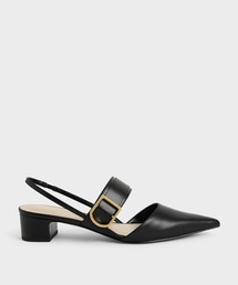 CHARLES & KEITH | バックル スリングバックパンプス / Buckle Slingback Pumps(パンプス)