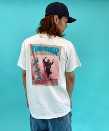 【ムラサキスポーツ別注】THRASHER/スラッシャー バックプリントTシャツ TH91312 DEC 85
