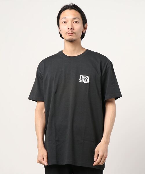THRASHER(スラッシャー)の「【ムラサキスポーツ別注】THRASHER/スラッシャー バックプリントTシャツ TH91312 DEC 85(Tシャツ/カットソー・メンズ・ホワイト/ブラック/グレー・M/L/XL)」の7枚目の写真