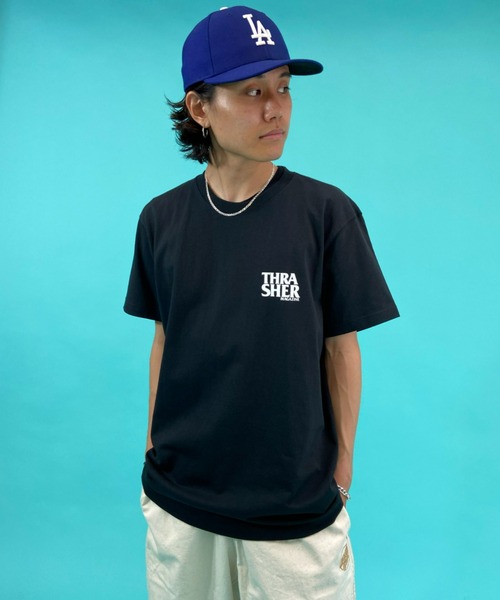 THRASHER(スラッシャー)の「【ムラサキスポーツ別注】THRASHER/スラッシャー バックプリントTシャツ TH91312 DEC 85(Tシャツ/カットソー・メンズ・ホワイト/ブラック/グレー・M/L/XL)」の14枚目の写真