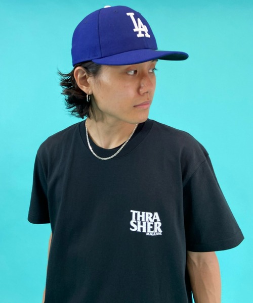 THRASHER(スラッシャー)の「【ムラサキスポーツ別注】THRASHER/スラッシャー バックプリントTシャツ TH91312 DEC 85(Tシャツ/カットソー・メンズ・ホワイト/ブラック/グレー・M/L/XL)」の16枚目の写真