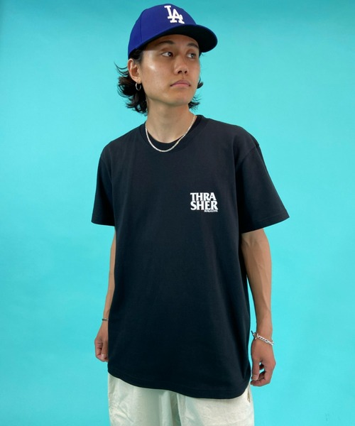 THRASHER(スラッシャー)の「【ムラサキスポーツ別注】THRASHER/スラッシャー バックプリントTシャツ TH91312 DEC 85(Tシャツ/カットソー・メンズ・ホワイト/ブラック/グレー・M/L/XL)」の15枚目の写真