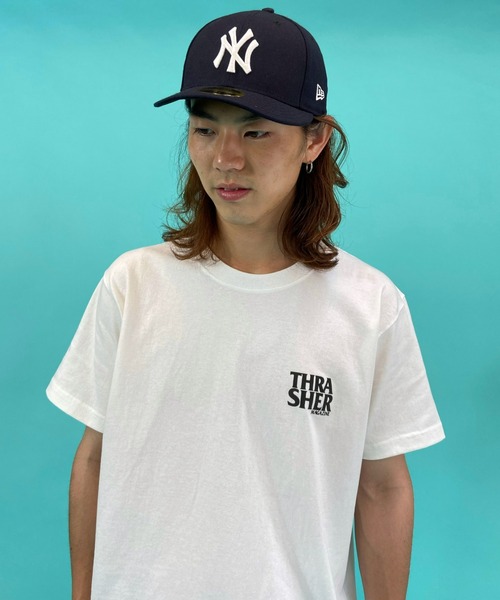 THRASHER(スラッシャー)の「【ムラサキスポーツ別注】THRASHER/スラッシャー バックプリントTシャツ TH91312 DEC 85(Tシャツ/カットソー・メンズ・ホワイト/ブラック/グレー・M/L/XL)」の10枚目の写真