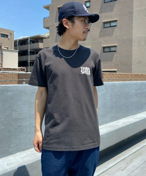THRASHER(スラッシャー)の「【ムラサキスポーツ別注】THRASHER/スラッシャー バックプリントTシャツ TH91312 DEC 85(Tシャツ/カットソー・メンズ・ホワイト/ブラック/グレー・M/L/XL)」の21枚目の写真