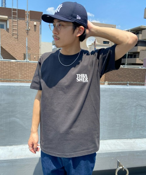 THRASHER(スラッシャー)の「【ムラサキスポーツ別注】THRASHER/スラッシャー バックプリントTシャツ TH91312 DEC 85(Tシャツ/カットソー・メンズ・ホワイト/ブラック/グレー・M/L/XL)」の22枚目の写真