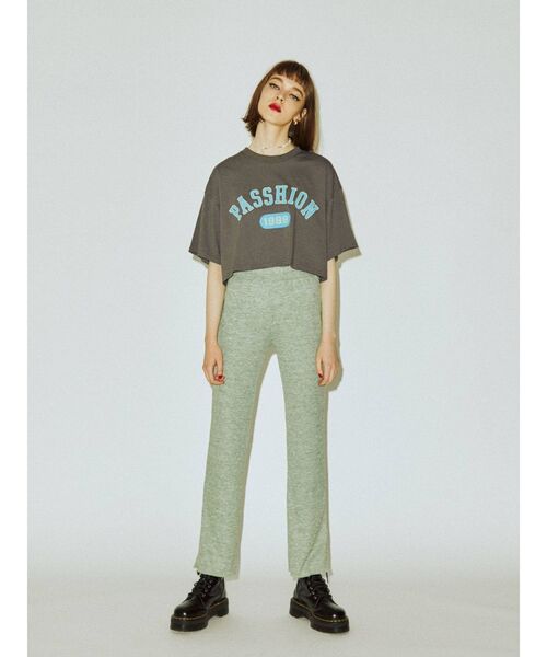 jouetie(ジュエティ)の「カレッジロゴTシャツ(Tシャツ/カットソー・レディース・オフホワイト/ブラック/ネイビー・MEDIUM)」の22枚目の写真