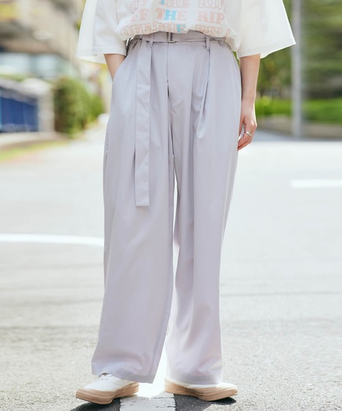 KGFR（カガフリ）の「直営店・WEB限定 KGFR(カガフリ)ワイドテーパードパンツ（その他パンツ・メンズ・ライトグリーン/ブラック/ベージュ/ライトグレー・L/M/S）」の16枚目の写真