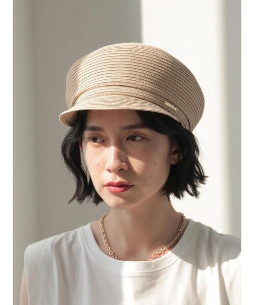 AMERICAN HOLIC（アメリカンホリック）の「ブレードキャスケット　＊（キャップ・レディース・ブラック/ベージュ/ネイビー/その他6・FREE）」の3枚目の写真