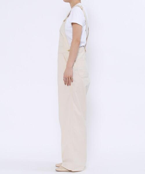 coen（コーエン）の「接触冷感クールワークサロペット（サロペット/オーバーオール・レディース・ナチュラル/マスタード・LARGE/MEDIUM）」の15枚目の写真