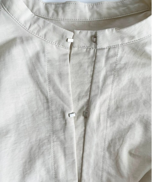 Libra Cue(リブラ キュー)の「タイプライタービックポケットワンピース(ワンピース・レディース・ブラック/アイボリー・FREE)」の16枚目の写真