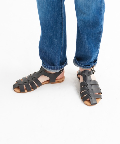 FAEDA（ファエダ）の「FAEDA グルカサンダル（サンダル・レディース・ブラック/ブラウン・38/35/36/37）」の2枚目の写真