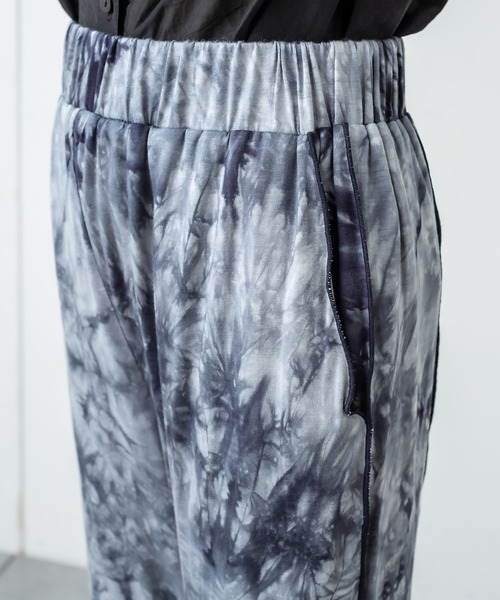 RASVOA（ラスボア）の「タイダイメローパンツ（その他パンツ・レディース・ブラック/ブラウン・FREE）」の16枚目の写真