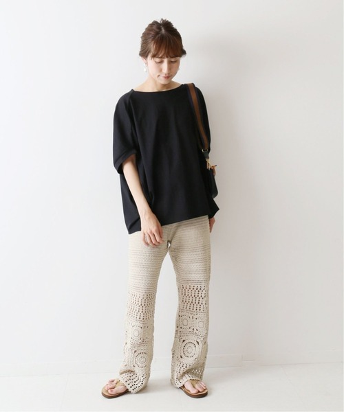 FRAMeWORK（フレームワーク）の「クロシェパンツ◆（その他パンツ・レディース・アイボリー・38/36）」の4枚目の写真