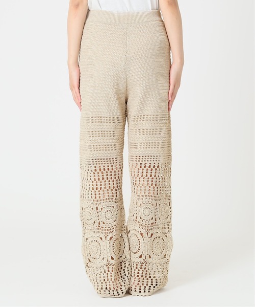 FRAMeWORK（フレームワーク）の「クロシェパンツ◆（その他パンツ・レディース・アイボリー・38/36）」の10枚目の写真