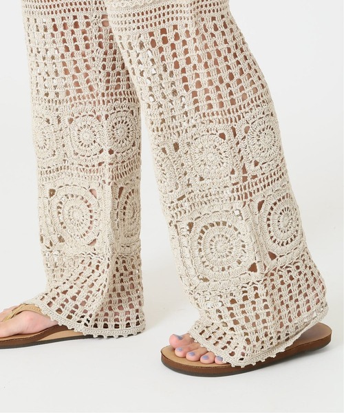 FRAMeWORK（フレームワーク）の「クロシェパンツ◆（その他パンツ・レディース・アイボリー・38/36）」の13枚目の写真