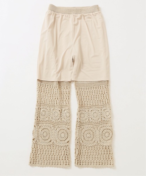 FRAMeWORK（フレームワーク）の「クロシェパンツ◆（その他パンツ・レディース・アイボリー・38/36）」の14枚目の写真