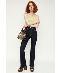 Lycra HW FLARE PT-A ライクラ ハイウエスト フレア デニムパンツ