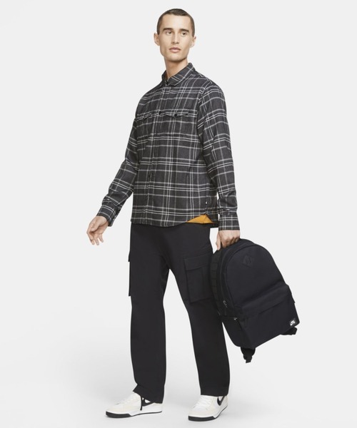 NIKE SB ブラックバックパック NIKE（ナイキ）の「ナイキ SB アイコン スケート バックパック