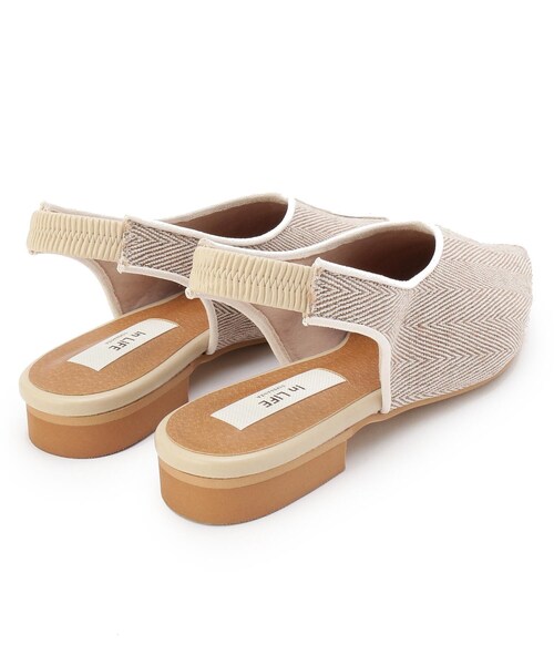 ESPERANZA(エスペランサ)の「◆【In LIFE】バックゴムスリングフラットシューズ(その他シューズ・レディース・ベージュ系8/ブラック/アイボリー系8・LL/M/S/L)」の18枚目の写真